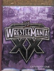 Wrestlemania XX Tin Sealed